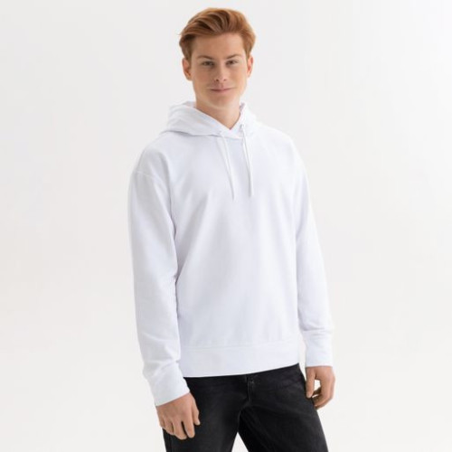 Худи с капюшоном, унисекс Алекс (Alex) белый