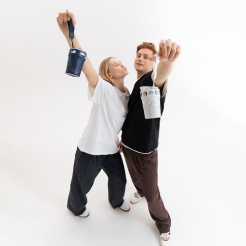 Футболка унисекс Раст (Rust), 240 гр., белая (теплый тон)