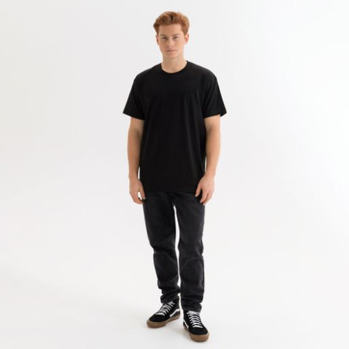 Футболка унисекс Крис (Kris), 150 гр., черная Футболка унисекс Крис (Kris), 150 гр., черная