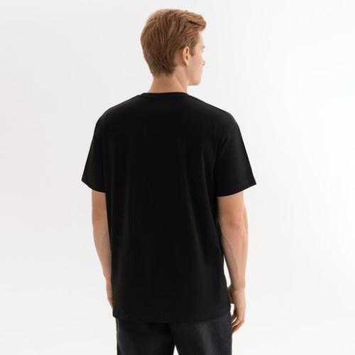 Футболка унисекс Крис (Kris), 150 гр., черная Футболка унисекс Крис (Kris), 150 гр., черная