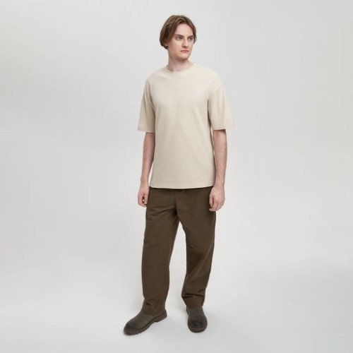 Футболка унисекс премиум Аура (Aura), бежевый Футболка унисекс премиум Аура (Aura), бежевый