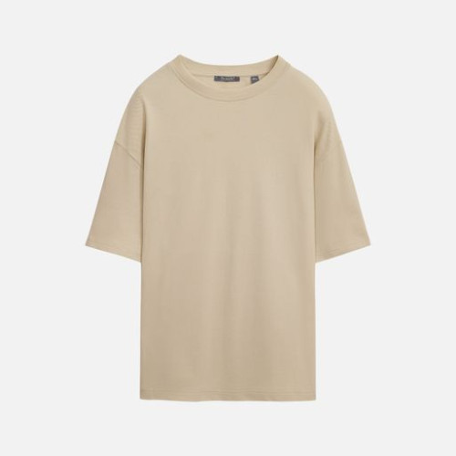 Футболка унисекс премиум Аура (Aura), бежевый Футболка унисекс премиум Аура (Aura), бежевый