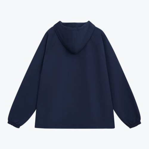 Ветровка (анорак) оверсайз унисекс Риссман (Rissman), темно-синяя