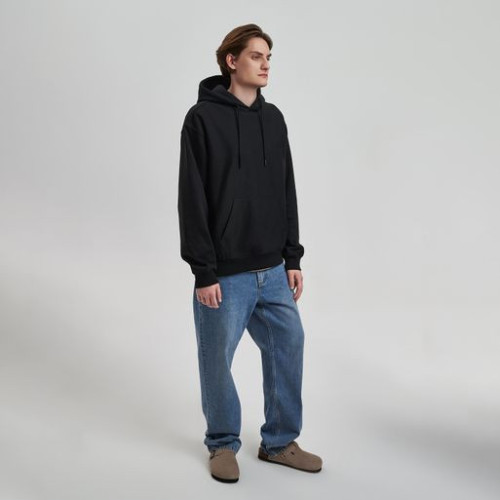 Худи релакс унисекс Адвенче (Adventure), черный