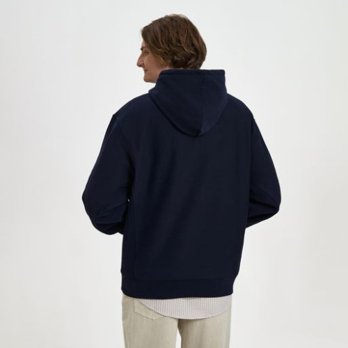 Худи релакс унисекс Адвенче (Adventure), темно-синий Худи релакс унисекс Адвенче (Adventure), темно-синий