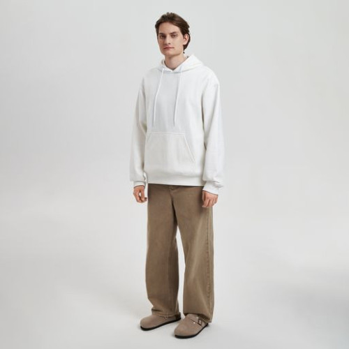 Худи релакс унисекс Адвенче (Adventure), белый