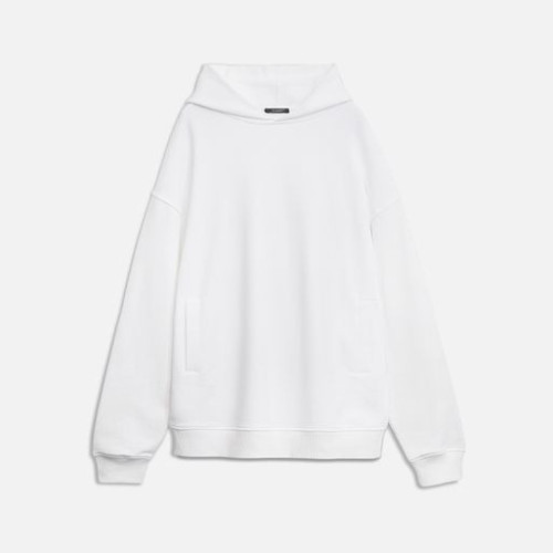 Худи оверсайз унисекс Фьюжн (Fusion), белый