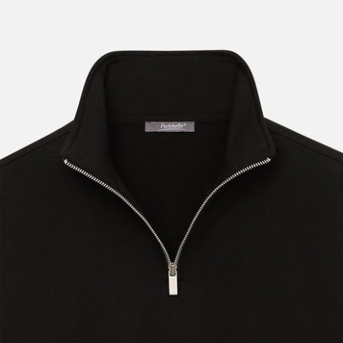 Толстовка на молнии унисекс Флоу (Flow), черная