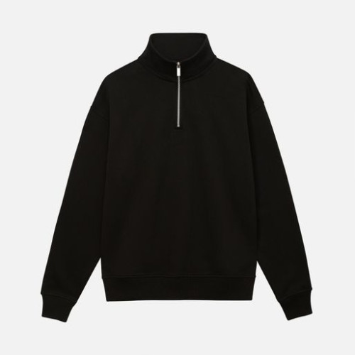 Толстовка на молнии унисекс Флоу (Flow), черная