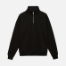 Толстовка на молнии унисекс Флоу (Flow), черная