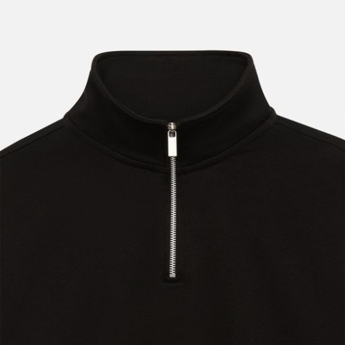 Толстовка на молнии унисекс Флоу (Flow), черная