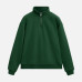 Толстовка на молнии унисекс Флоу (Flow), зеленая