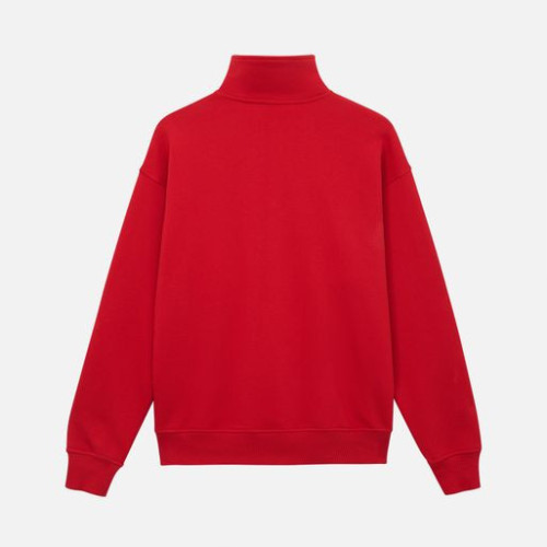 Толстовка на молнии унисекс Флоу (Flow), красная Толстовка на молнии унисекс Флоу (Flow), красная