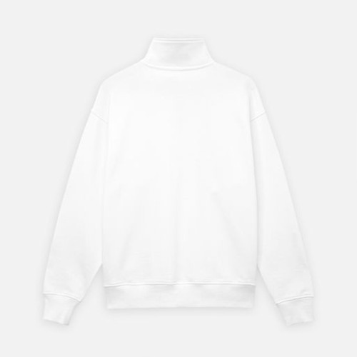 Толстовка на молнии унисекс Флоу (Flow), белая