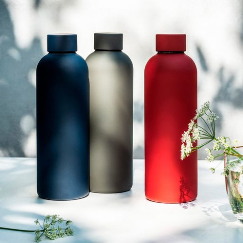 Термобутылка вакуумная герметичная Прима (Prima), красная Термобутылка вакуумная герметичная Прима (Prima), красная