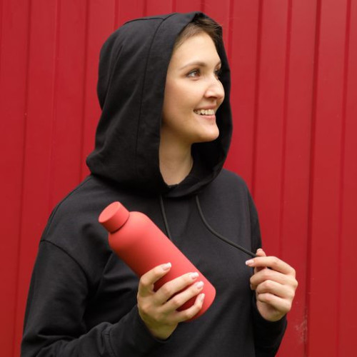 Термобутылка вакуумная герметичная Прима (Prima), красная Термобутылка вакуумная герметичная Прима (Prima), красная