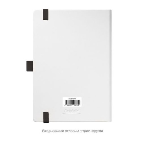 Ежедневник Арктик (Arctic) недатированный, белый/черный Ежедневник Арктик (Arctic) недатированный, белый/черный