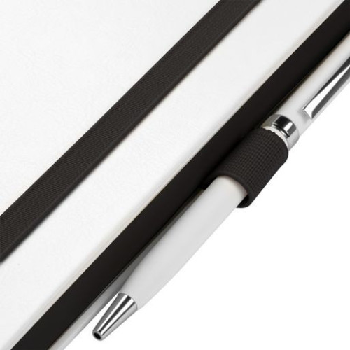 Ежедневник Арктик (Arctic) недатированный, белый/черный Ежедневник Арктик (Arctic) недатированный, белый/черный