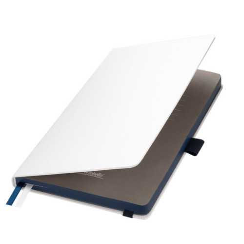 Ежедневник Арктик (Arctic) недатированный, белый/синий