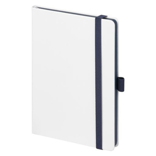 Ежедневник Арктик (Arctic) недатированный, белый/синий