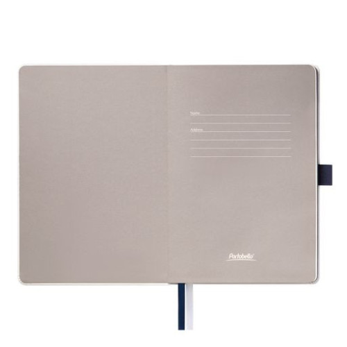 Ежедневник Арктик (Arctic) недатированный, белый/синий