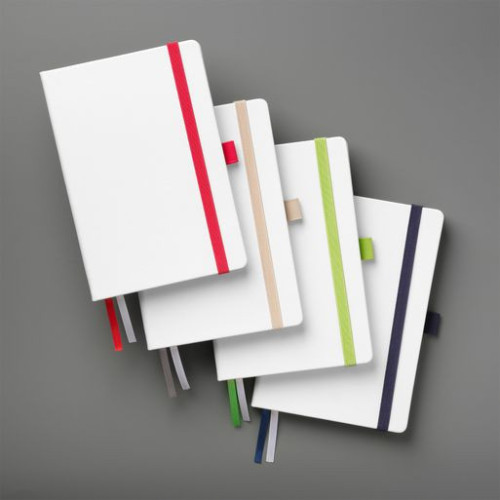 Ежедневник Арктик (Arctic) недатированный, белый/серый