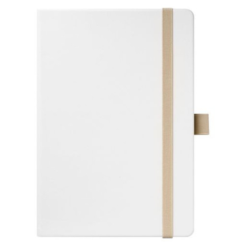 Ежедневник Арктик (Arctic) недатированный, белый/серый