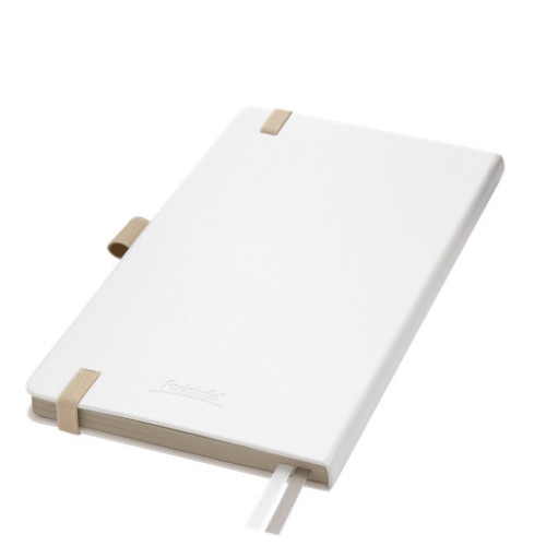 Ежедневник Арктик (Arctic) недатированный, белый/серый