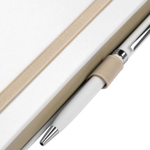 Ежедневник Арктик (Arctic) недатированный, белый/серый