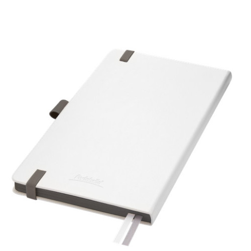 Ежедневник Арктик (Arctic) недатированный, белый/темно-серый