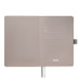 Ежедневник Арктик (Arctic) недатированный, белый/темно-серый