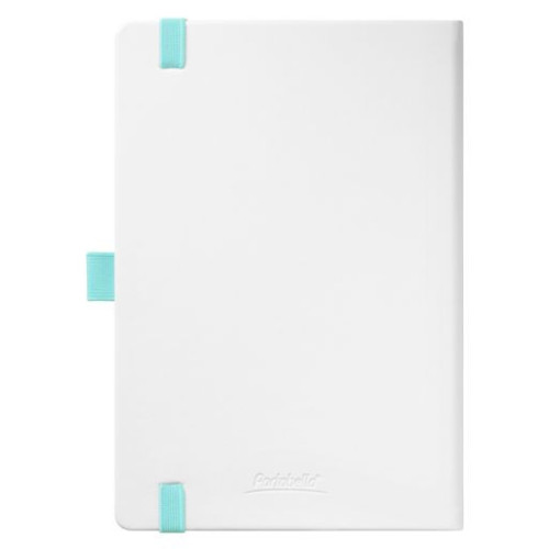 Ежедневник Арктик (Arctic) недатированный, белый/бирюзовый