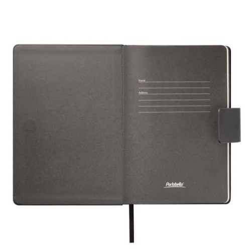 Ежедневник Риц (Ritz) недатированный, черный, твердая обложка