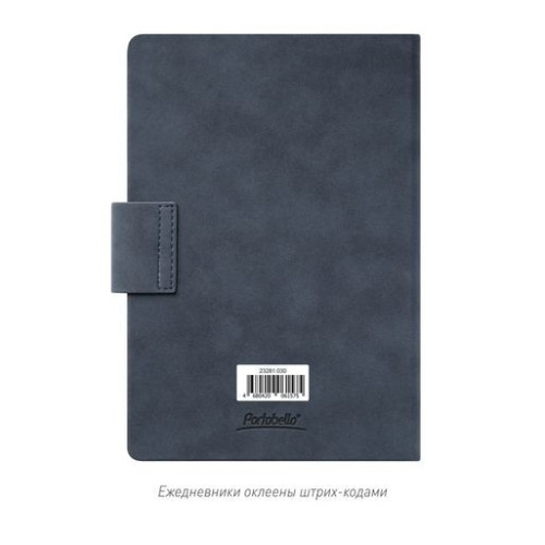 Ежедневник Риц (Ritz) недатированный, синий, твердая обложка