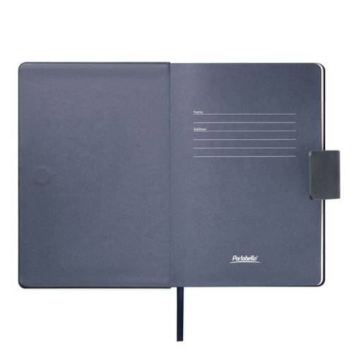 Ежедневник Риц (Ritz) недатированный, синий, твердая обложка