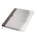 Ежедневник Риц (Ritz) недатированный, серый, твердая обложка