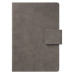 Ежедневник Риц (Ritz) недатированный, серый, твердая обложка