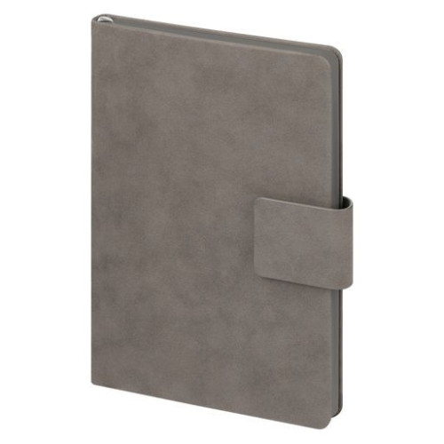 Ежедневник Риц (Ritz) недатированный, серый, твердая обложка