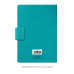 Ежедневник Риц (Ritz) недатированный, бирюзовый, твердая обложка
