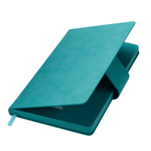 Ежедневник Риц (Ritz) недатированный, бирюзовый, твердая обложка