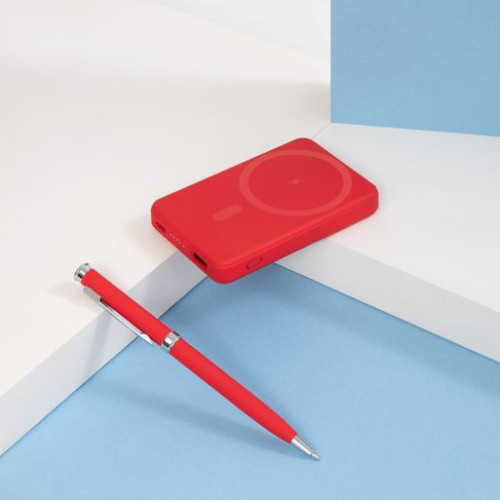 Шариковая ручка Бенуа (Benua), красная Шариковая ручка Бенуа (Benua), красная