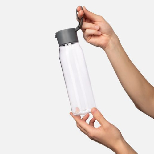 Бутылка для воды Степ (Step), серая