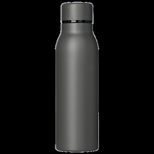 Термобутылка вакуумная герметичная Соренто (Sorento), серая, зернистое покрытие
