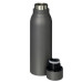 Термобутылка вакуумная герметичная Соренто (Sorento), серая, зернистое покрытие