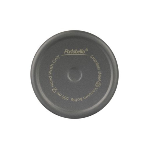 Термобутылка вакуумная герметичная Соренто (Sorento), серая, зернистое покрытие