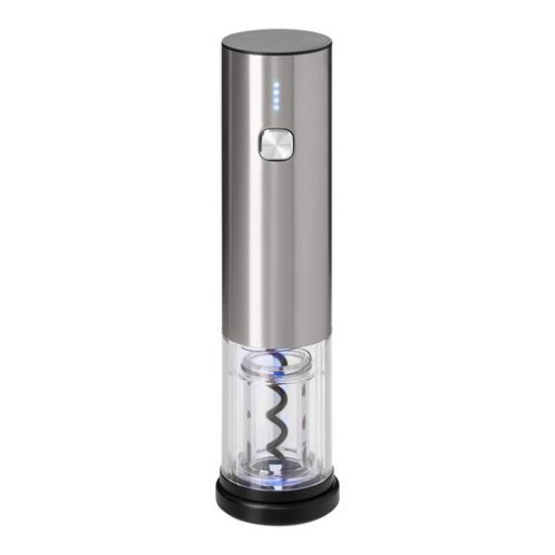 Набор для вина с электрическим штопором Винтаро (Vintaro), серебряный