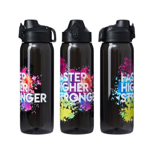 Бутылка для воды Невада (Nevada), черная Бутылка для воды Невада (Nevada), черная