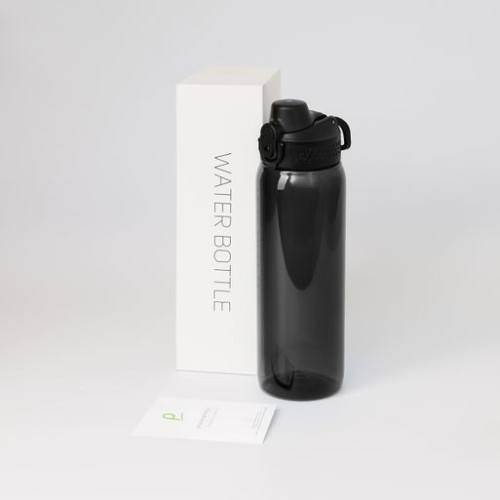 Бутылка для воды Невада (Nevada), черная Бутылка для воды Невада (Nevada), черная