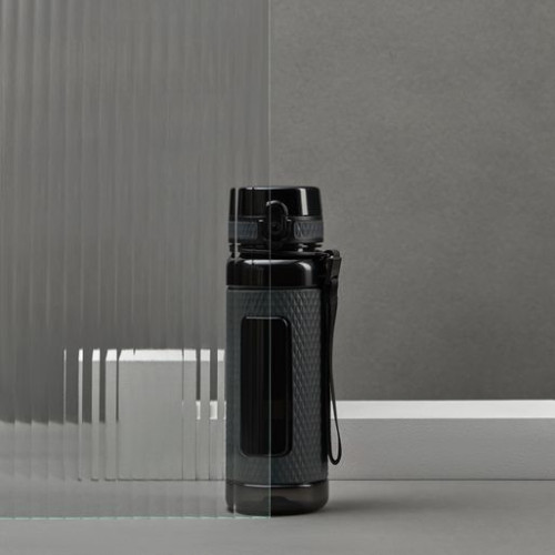 Бутылка для воды Вектор (Vector), черная Бутылка для воды Вектор (Vector), черная