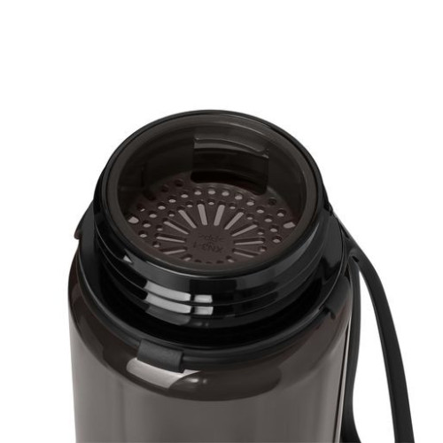 Бутылка для воды Комо (Como), черная Бутылка для воды Комо (Como), черная